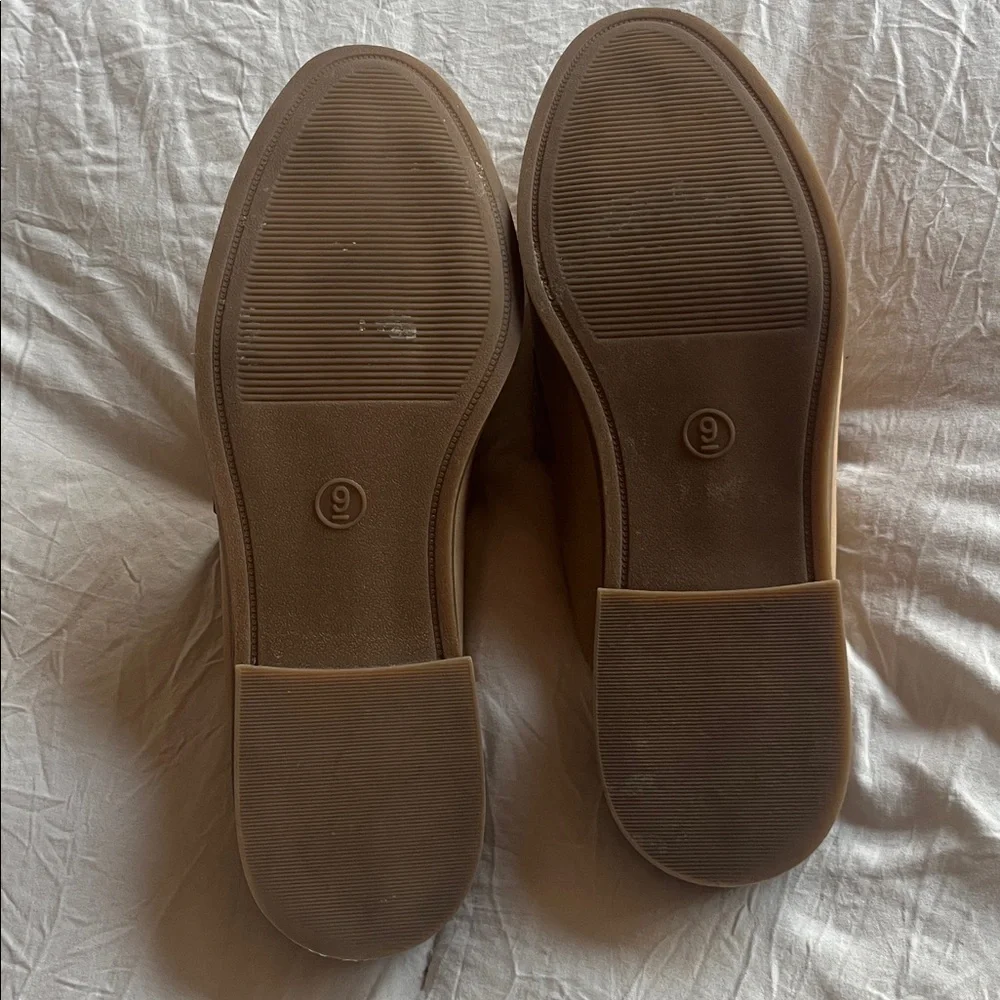 Cynthia Rowley Prescott Light Tan Pointed Mules Size 9 - Picture 6 of 6